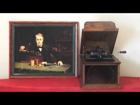 Edison blue amberol cylinder 2478 - O Come All Ye Faithful by Mixed Quartet