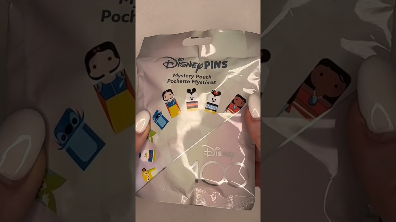 DISNEY 100 Pin Blind Bag Opening !! #disney #pintrading #blindbag #disneyland #disney100