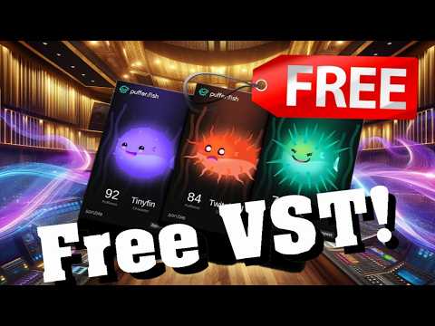 【New Free VST!】OMG!! sonible FREE!? GREAT New Professional-Grade Saturation VST! puffer:fish