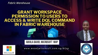 Grant Workspace Permission to Users to Access & Write DQL Command In Fabric Warehouse