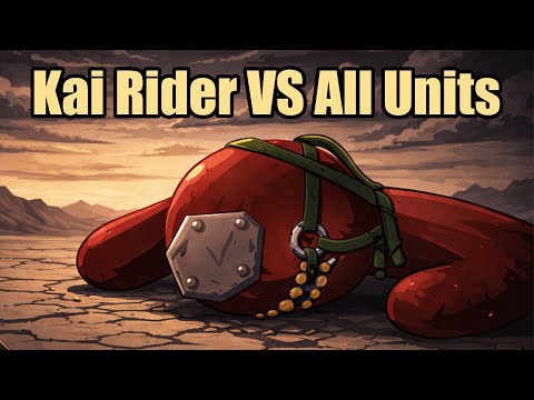 Kai Rider Vs All Units - Stick War Saga