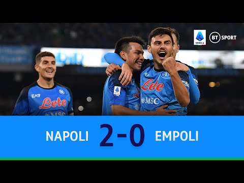 Napoli vs Empoli (2-0) | Napoli make it ten in a row | Serie A Highlights