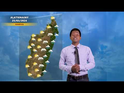 Météo Lundi 25 Mars 2024