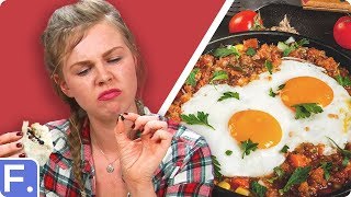 Irish People Taste Test Mexican Breakfasts