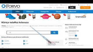 Bütün dillerde kelime telaffuz sitesi-Forvo (Word spelling website for