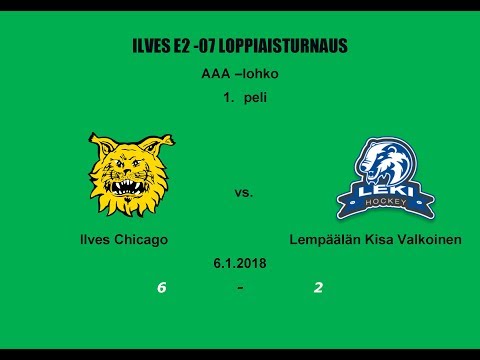 Turnaus 01lopp - Ilves Chicago vs.  LeKi Hockey