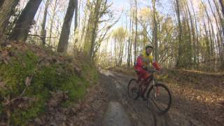 preview picture of video 'vtt rando nature challes (72) le 23/02/14'