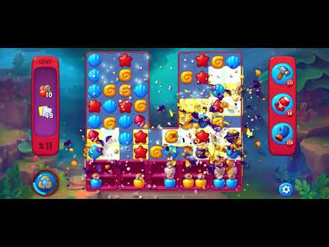 Fishdom Hard level 12187 no boosters フィッシュダム ハード