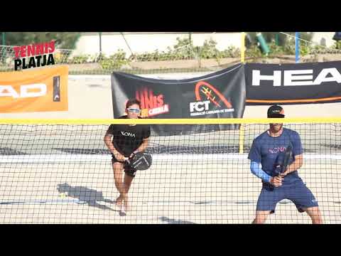 Campionat de Catalunya de Tennis Platja. Final Absolut dobles masculí