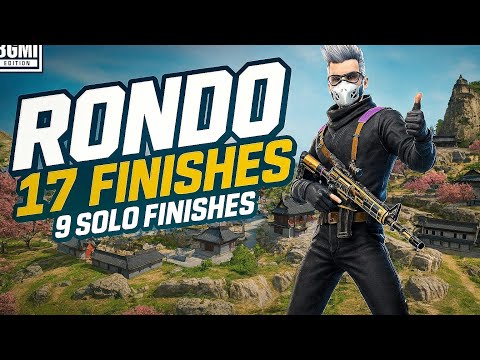 IGL RAGE MODE ON !! 17 TOTAL FINISHES | 9 SOLO FINISHES | BGMI