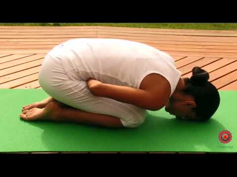 Postura para el colon. Con Sat Purkh Kaur