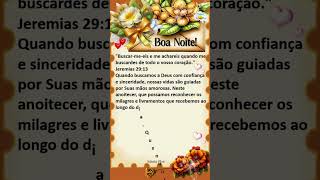 Boa Noite Buscai a Deus de Todo o Coração #boanoite #lindamensagem #mensagem#mensagemdedeus
