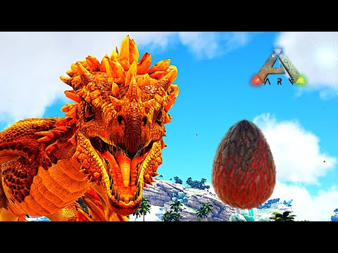 Ark: Survival Evolved - Crystal Isles E22 - Taming Wyverns and Hatching Eggs