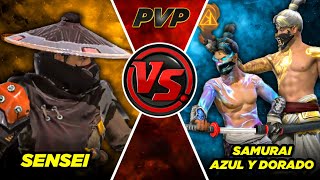 🚨 ALIAS EL DINO &quot;DUELO DE TITANES (SENSEI Vs SAMURAI DORADO Y AZUL)&quot;  1Vs2  PVP #9