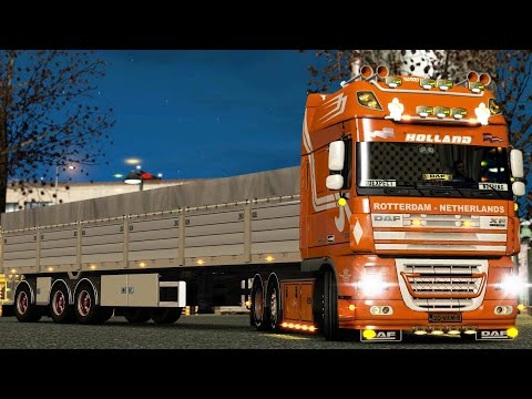 ETS 2 1.26 ProMods 2.15 DAF XF105  Rotterdam - Zwolle