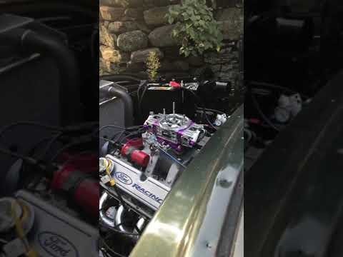 Ford 351w AFR heads Comp Cams big mutha thumpr hydraulic roller open headers airgap intake quickfuel
