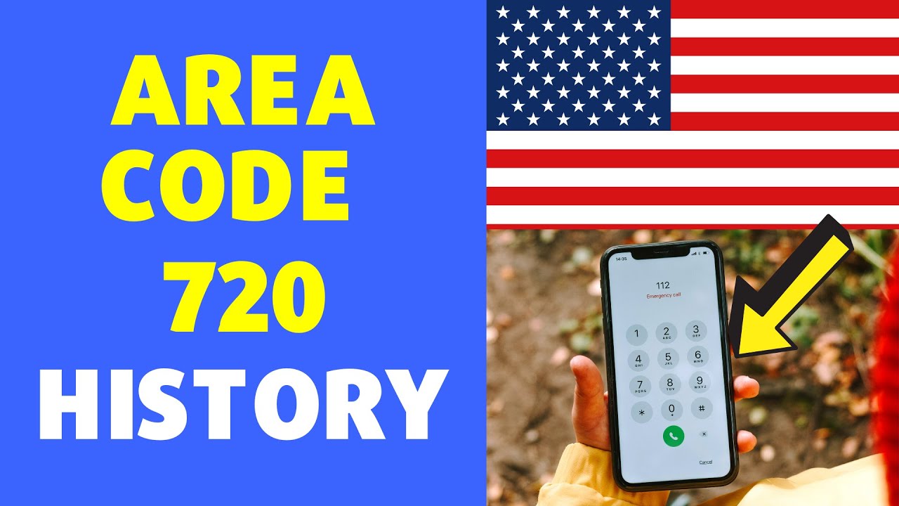 Where is the 720 area code on the map? Tipseri