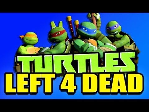Left 4 Dead TEENAGE MUTANT NINJA TURTLES Mod! (L4D 2)