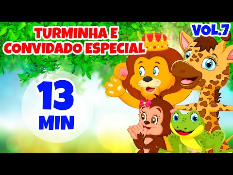 Turminha e Convidado Especial Vol. 7 - Giramille 13 min | Desenho Animado Musical