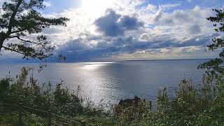 夫婦岩からの風景 石川県志賀町