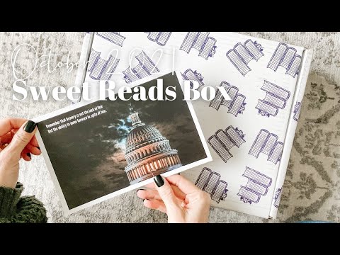 Sweet Reads Box Unboxing October 2021