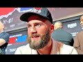 CALEB PLANT SMIRKED AFTER DAVID BENAVIDEZ TOLD HIM HE'LL SEND HIM TO THE HOSPITAL AT FACE OFF!