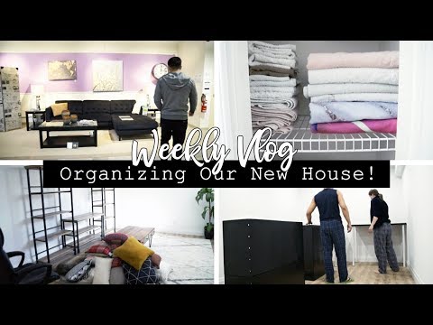 Organizing Our New House & Penny's Injury || Weekly MOVING Vlog #16
