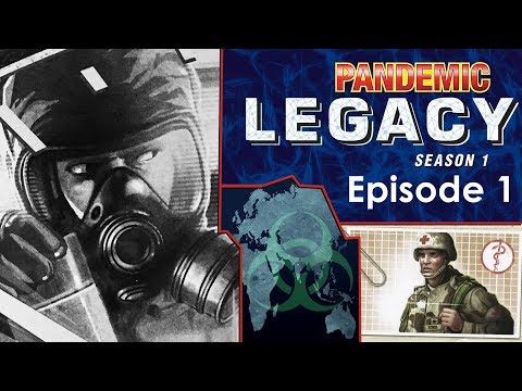Pandemic Legacy : Season 1 - Episode 01 - Tabletop Trenches