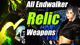 All Endwalker Relic Weapons | All Stages & Jobs