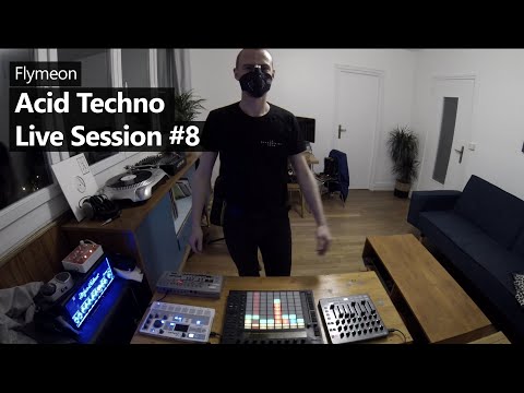 Flymeon - Lockdown Acid Techno Live Session #8