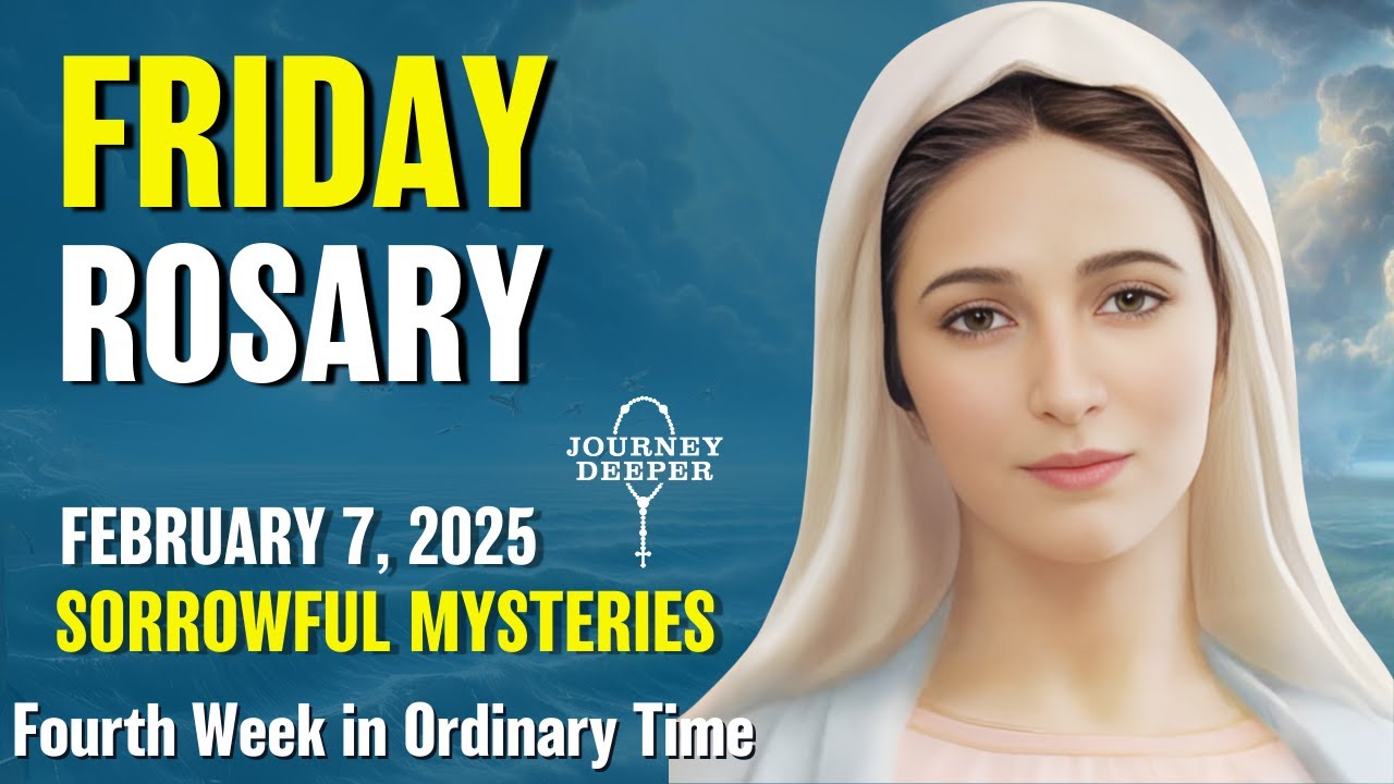 Friday Rosary 💚 Sorrowful Mysteries of the Rosary 💚 February 7, 2025 VIRTUAL ROSARY
