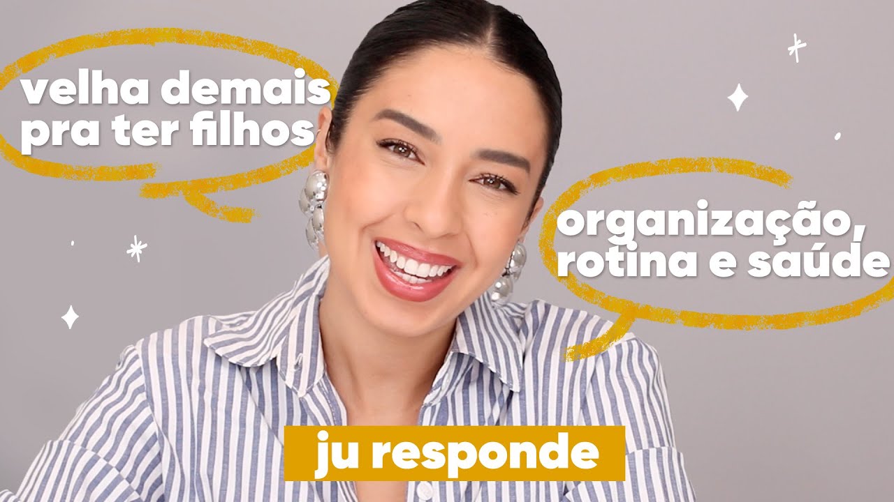 A PRESSÃO PRA TER FILHOS, COMO ORGANIZO MINHA ROTINA  E VIDA FITNES | JULIANA LOUISE