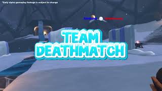 Snow Wars VR - Team Death-match Map Explained