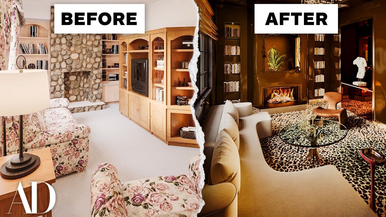 3 Interior Designers Transform The Same Dated 90s Living Room | Space Savers | Architectural Digest