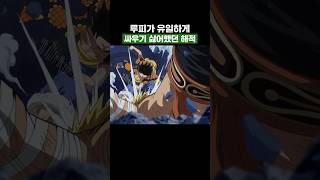 원피스) 루피가 유일하게 싸우기 싫어했던 해적