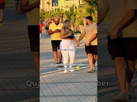 Quando ele perceber será tarde #casal #humor #shorts