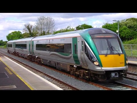 IE 22000 Class Intercity Train number 22205 - Kildare Station