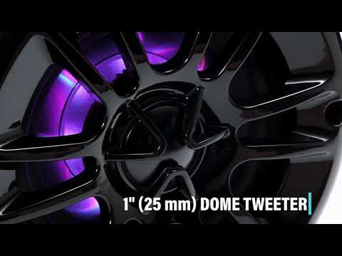 BOSS Audio Systems Marine Powersports MRWT40RGB 4" 2-Way 400W Waketower Speakers (Sold in Pairs)