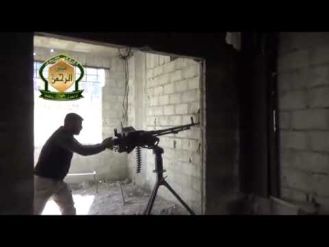 استهداف تمركز لقوات النظام في محيط الإدارة العامة للدفاع الجوي من قبل فيلق الرحمن في ريف دمشق