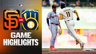 자이언츠 대 브루어스 경기 하이라이트 (2026년 6월 4일) | MLB 하이라이트