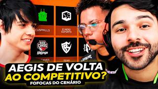 🚨 AEGIS VAI JOGAR O TIER 2? MINERVA REAGE A PLANILHA DE JOGADORES DO CIRCUITO DESAFIANTE 2026