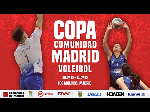 SEMIFINAL FEMENINA PISTA 1  | Copa Comunidad de Madrid de Voleibol 2025
