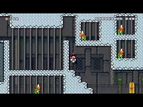 Super Mario Maker Levels: "Koopa Prison"