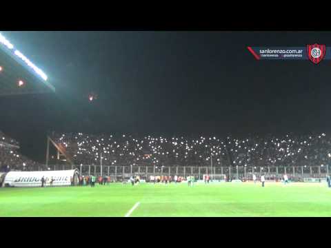 Impresionante recibimiento Cuervo | San Lorenzo vs Cruzeiro | Copa Libertadores 4tos Ida