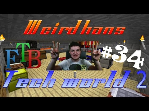 FTB Tech World 2 - Episode 34 - Making facades - Play Minecraft
