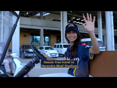 Hassle free matchday at the Home of the Gujarat Titans ft. GT Insider Tanvi Shah