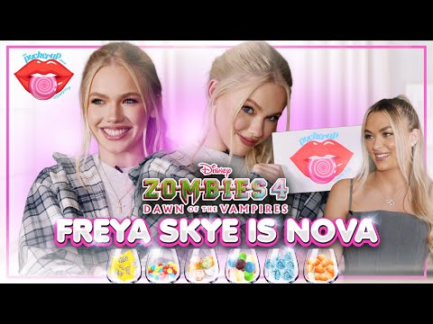 FREYA SKYE ZOMBIES 4, MUSIC, & SOUR CANDY | Pucker Up