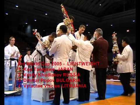 3rd World Cup 2005 - Osaka, Japan - Winner ceremony