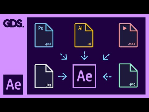 Importing Files Into After Effects Ep13 48 Adobe After Effects for Beginners