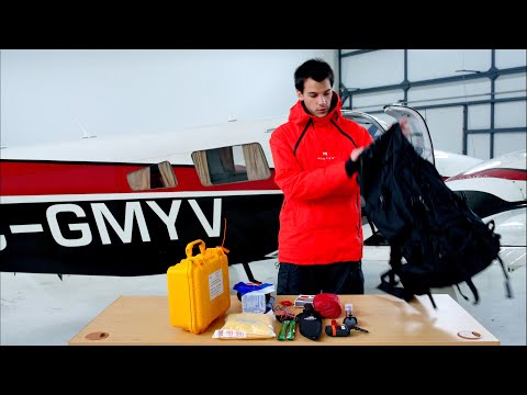 PILOT SURVIVAL GEAR IN 60 SECONDS #LightspeedSurvivalGearContest